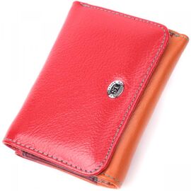 Придбати Яскравий гаманець для дівчат із натуральної шкіри ST Leather 22498 Різнокольоровий, image , характеристики, відгуки