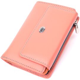 Купить - Оригинальный кошелек для женщин из натуральной кожи ST Leather 22499 Оранжевый, фото , характеристики, отзывы