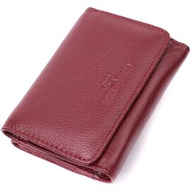 Купить - Кожаный интересный кошелек для женщин ST Leather 22507 Бордовый, фото , характеристики, отзывы