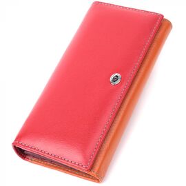 Придбати Великий гаманець для прекрасних жінок із натуральної шкіри ST Leather 22518 Різнокольоровий, image , характеристики, відгуки