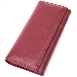 Придбати Оригінальний жіночий гаманець з натуральної шкіри ST Leather 22522 Бордовий, image , характеристики, відгуки
