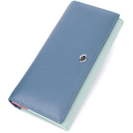 Купить - Интересный женский кошелек из натуральной кожи ST Leather 22525 Разноцветный, фото , характеристики, отзывы