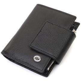 Купить Вертикальный кошелек для женщин из натуральной кожи ST Leather 22703 Черный, фото , характеристики, отзывы