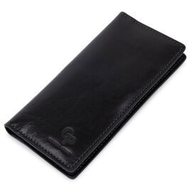 Купить - Практичное мужское портмоне GRANDE PELLE 11559 Черный, фото , характеристики, отзывы