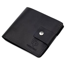 Купить - Небольшое мужское портмоне GRANDE PELLE 11566 Черный, фото , характеристики, отзывы