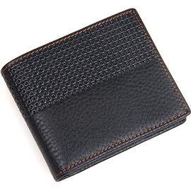 Купить - Кошелек мужской Vintage 14452 кожаный Черный, фото , характеристики, отзывы