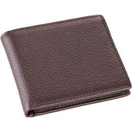 Бумажник мужской Vintage 14515 кожаный Коричневый, Коричневый, фото 