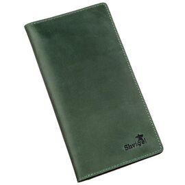 Купить - Бумажник унисекс вертикальный Crazy horse SHVIGEL 16197 Зеленый, Зеленый, фото , характеристики, отзывы