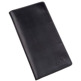 Купить Бумажник мужской вертикальный винтажная кожа SHVIGEL 16200 Черный, Черный, фото , характеристики, отзывы