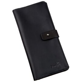 Купить Бумажник мужской из винтажной кожи SHVIGEL 16209 Черный, Черный, фото , характеристики, отзывы