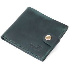 Купить Модное винтажное портмоне Shvigel 16498 Зеленый, фото , характеристики, отзывы