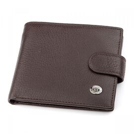 Придбати - Чоловічий гаманець ST Leather 18307 (ST104) шкіряний Коричневий, image , характеристики, відгуки