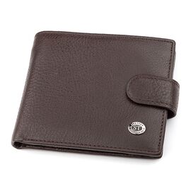 Купить - Мужской кошелек ST Leather 18307 (ST104) кожаный Коричневый, Коричневый, фото , характеристики, отзывы