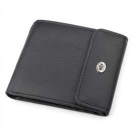 Купить Кошелек ST Leather 18313 (ST155) кожаный Черный, Черный, фото , характеристики, отзывы