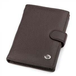 Придбати Чоловічий гаманець ST Leather 18331 (ST101) вертикальний Коричневий, image , характеристики, відгуки
