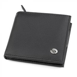Придбати Чоловічий гаманець ST Leather 18343 (ST154) натуральна шкіра Чорний, image , характеристики, відгуки