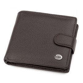 Придбати - Чоловічий гаманець ST Leather 18347 (ST153) функціональний Коричневий, image , характеристики, відгуки