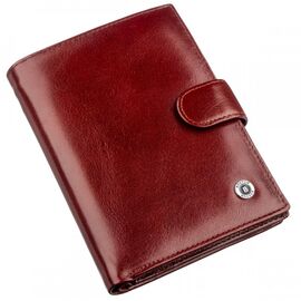Придбати Практичний шкіряний чоловічий гаманець Boston 18818 Коричневий, image , характеристики, відгуки