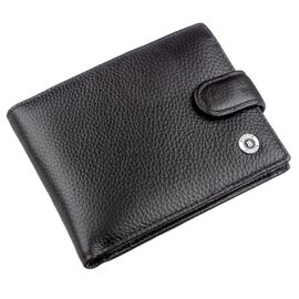 Купить - Кожаный кошелек для мужчин Boston 18820 Черный, Черный, фото , характеристики, отзывы