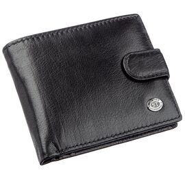 Купить Портмоне для мужчин из натуральной кожи ST Leather 18835 Черный, фото , характеристики, отзывы