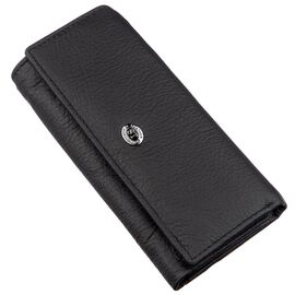 Купить - Мужская ключница-кошелек ST Leather 18839 Черный, фото , характеристики, отзывы