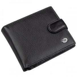 Придбати Чоловік гаманець з монетницьою ST Leather 18854 Чорний, image , характеристики, відгуки