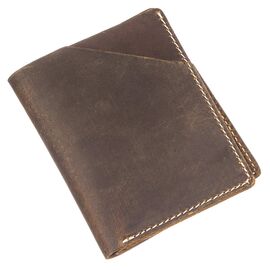 Придбати Гаманець матовий Vintage 20121 Темно-коричневий, image , характеристики, відгуки