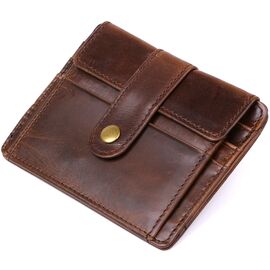Купить Кожаный мужской кошелек Vintage 20485 Коричневый, фото , характеристики, отзывы