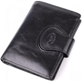 Придбати Удобный кошелек из глянцевой натуральной кожи Tony Perotti 20875_1 (1693 nero) Черный, image , характеристики, відгуки