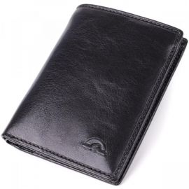 Придбати Небольшой бумажник для мужчин из глянцевой натуральной кожи Tony Perotti 20898_1 (3549 nero) Черный, image , характеристики, відгуки