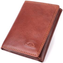 Придбати Компактный бумажник для мужчин из глянцевой натуральной кожи Tony Perotti 20900_1 (3810 moro) Коричневый, image , характеристики, відгуки