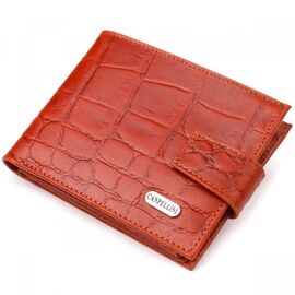 Придбати Чоловічий гаманець з натуральної фактурної шкіри CANPELLINI 21510 Світло-коричневий, image , характеристики, відгуки