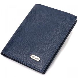 Придбати Чоловічий компактний гаманець із натуральної шкіри флотар CANPELLINI 21872 Синій, image , характеристики, відгуки
