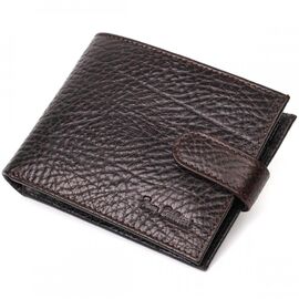 Придбати Зручний чоловічий гаманець горизонтального формату з натуральної шкіри Tony Bellucci 22016 Коричневий, image , характеристики, відгуки