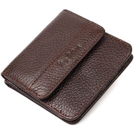 Купить - Миниатюрное портмоне из натуральной кожи Tony Bellucci 22039 Коричневый, фото , характеристики, отзывы