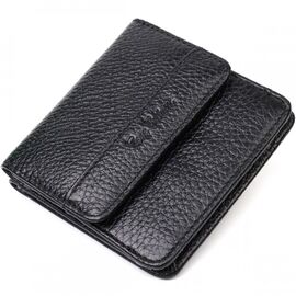 Придбати Чоловічий компактний гаманець з натуральної шкіри Tony Bellucci 22040 Чорний, image , характеристики, відгуки