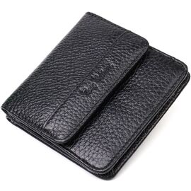 Купить - Мужской компактный кошелек из натуральной кожи Tony Bellucci 22040 Черный, фото , характеристики, отзывы