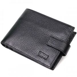 Придбати Чоловічий горизонтальний гаманець з натуральної шкіри Tony Bellucci 22042 Чорний, image , характеристики, відгуки