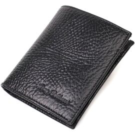 Купить - Компактный кошелек с удобным функционалом из натуральной кожи Tony Bellucci 22069 Черный, фото , характеристики, отзывы