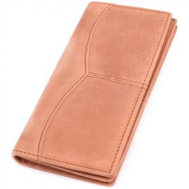 Купить Кошелек унисекс в винтажной натуральной коже 22853 Vintage Рыжий, фото , характеристики, отзывы