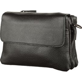 Купить - Мужская сумка кожаная черная SHVIGEL 11038, фото , характеристики, отзывы