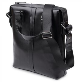 Купить - Кожаная мужская сумка Shvigel 11287 Черный, фото , характеристики, отзывы