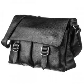 Купить Солидный кожаный мужской портфель флотар 13970 Shvigel Черный, фото , характеристики, отзывы