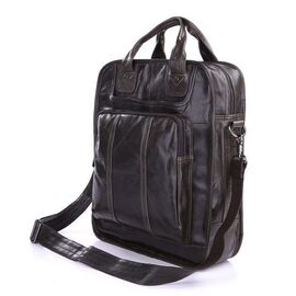 Купить Сумка - рюкзак кожаная мужская Vintage 14068 cерая, фото , характеристики, отзывы