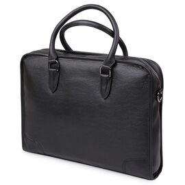 Купить - Кожаная мужская сумка Vintage 20375 Черный, фото , характеристики, отзывы