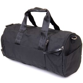 Купить - Спортивная сумка текстильная Vintage 20640 Черная, фото , характеристики, отзывы