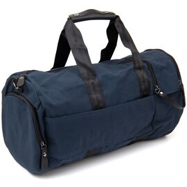 Купити Спортивна сумка текстильна Vintage 20644 Синя, image , характеристики, відгуки