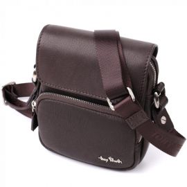 Придбати Небольшая сумка из матовой зернистой натуральной кожи Tony Perotti 20877_1 (9150-14 moro), image , характеристики, відгуки