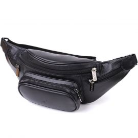 Придбати Интересная мужская сумка на пояс из гладкой натуральной кожи Tony Perotti 20880_1 (6000 nero) Черный, image , характеристики, відгуки