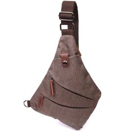 Придбати Чудова сумка через плече для чоловіків із текстилю Vintage 22198 Пісочний, image , характеристики, відгуки